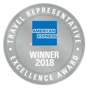 Amex travel rep excellence award 2018