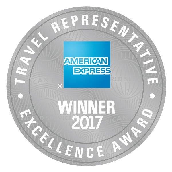 AMEX travel representative award 2017