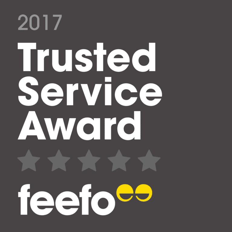 feefo 2017 Trusted Service Award