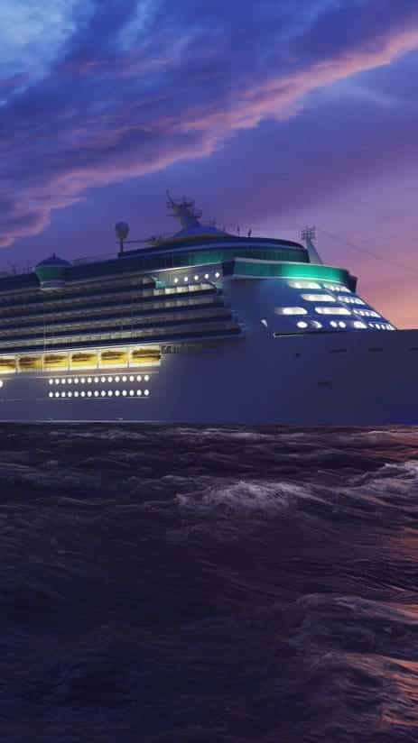 Cruise options available through arrivia’s booking engine, enabling access to a range of popular cruise lines.