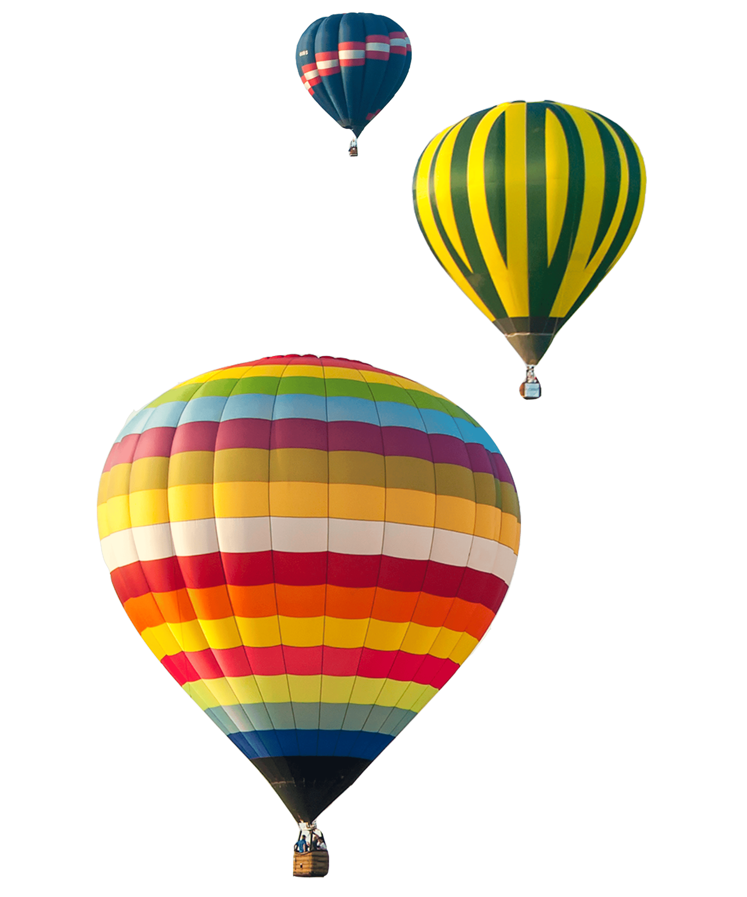 hot air balloons