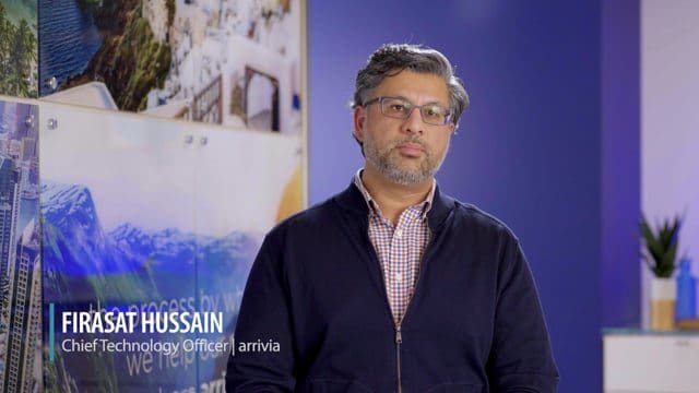 A video of arrivia Chief Technology Officer Firasat Hussain sharing his thoughts on connectivity and the end-to-end traveler experience