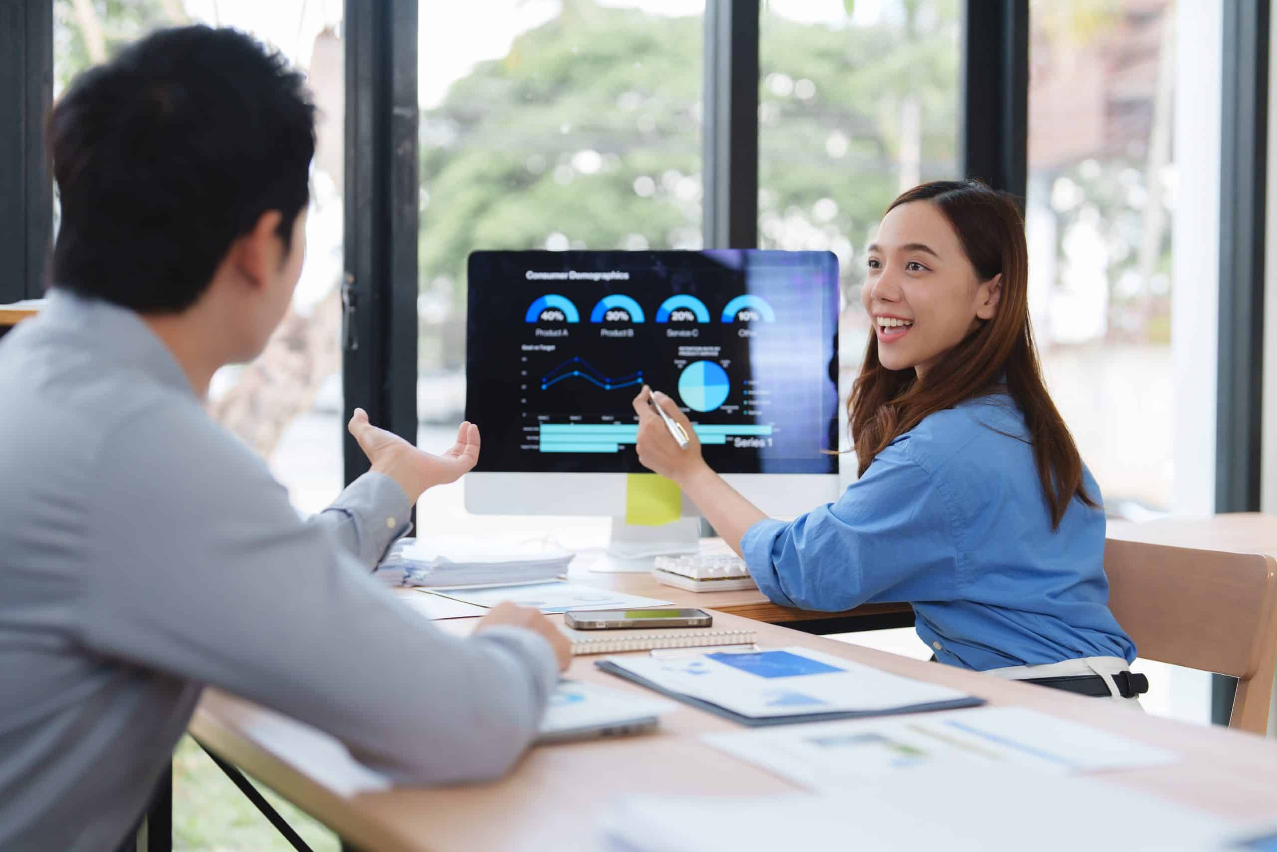 Travel marketing automation dashboard displayed on screen during loyalty campaign planning session